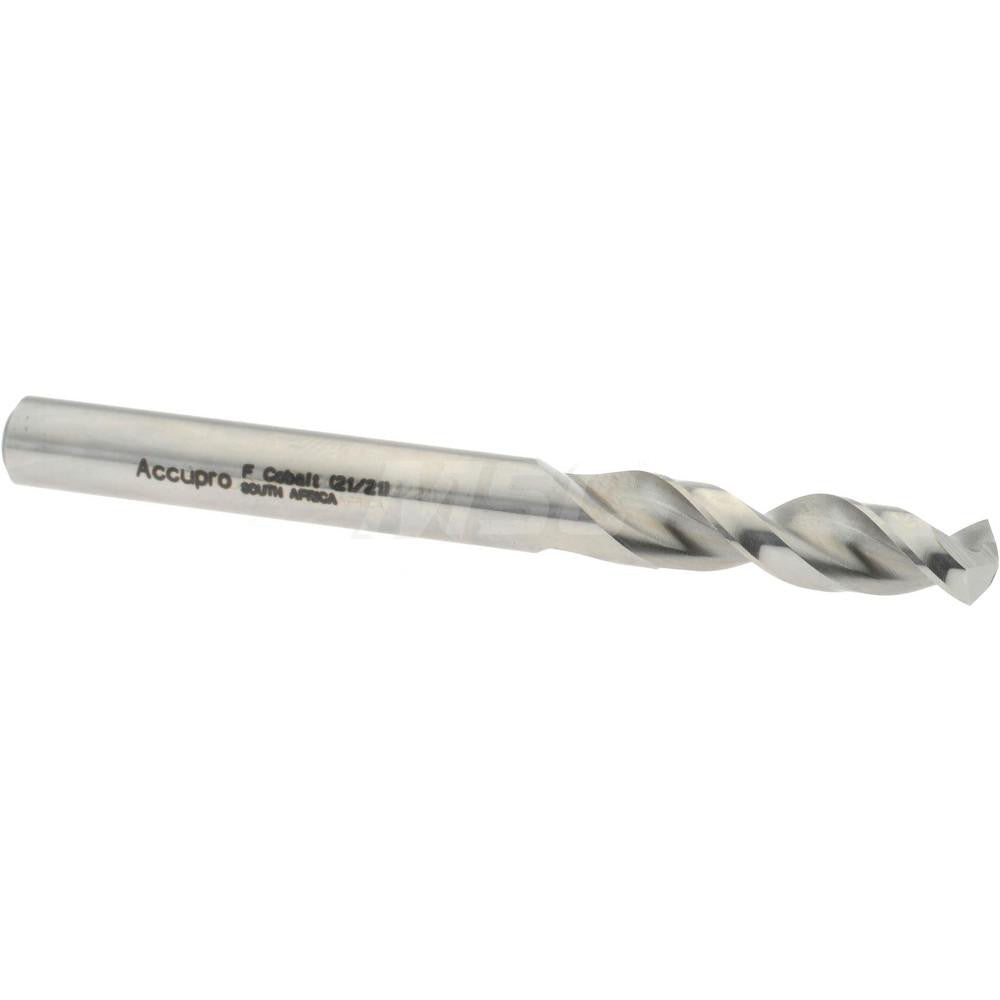 Accupro 1630653-AC Screw Machine Length Drill Bit 0.257" Dia, 130 &deg, Cobalt