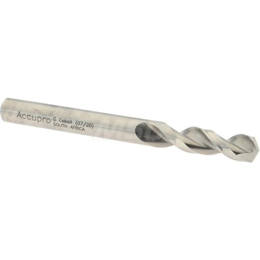 Accupro 1630663-AC Screw Machine Length Drill Bit 0.261" Dia, 130 &deg, Cobalt