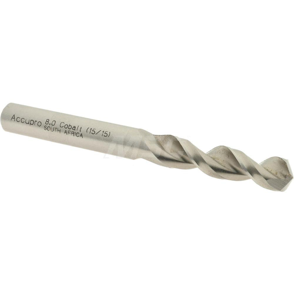 Accupro 1630800-AC Screw Machine Length Drill Bit 0.315" Dia, 130 &deg Point, Cobalt