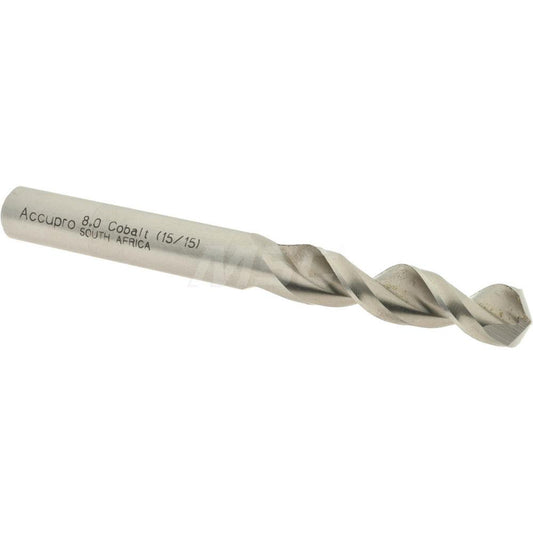 Accupro 1630800-AC Screw Machine Length Drill Bit 0.315" Dia, 130 &deg Point, Cobalt