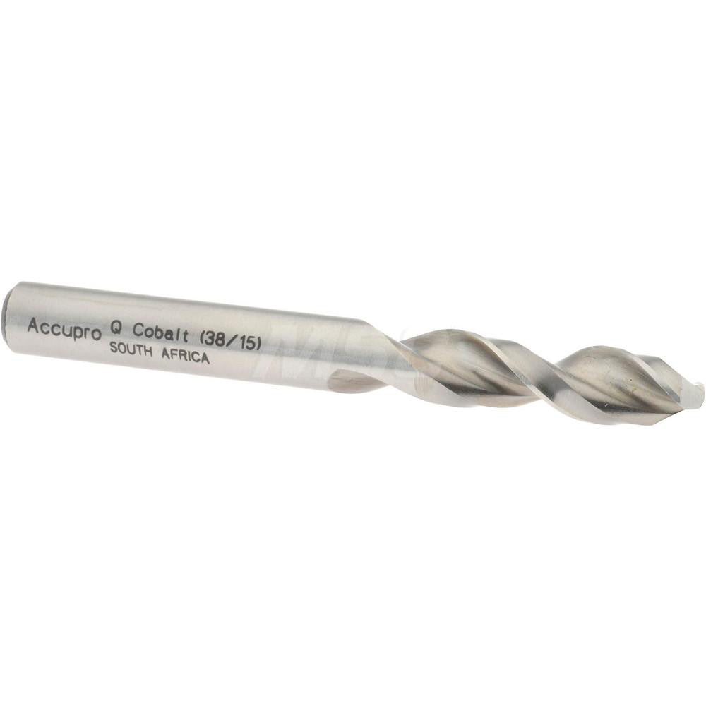 Accupro 1630843-AC Screw Machine Length Drill Bit 0.332" Dia, 130 &deg, Cobalt