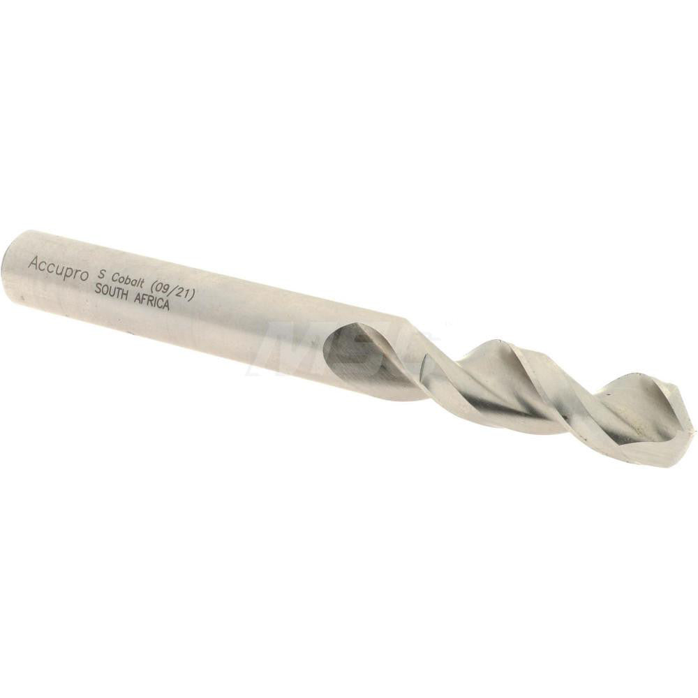 Accupro 1630884-AC Screw Machine Length Drill Bit 0.348" Dia, 130 &deg, Cobalt