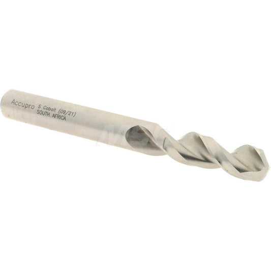 Accupro 1630884-AC Screw Machine Length Drill Bit 0.348" Dia, 130 &deg, Cobalt