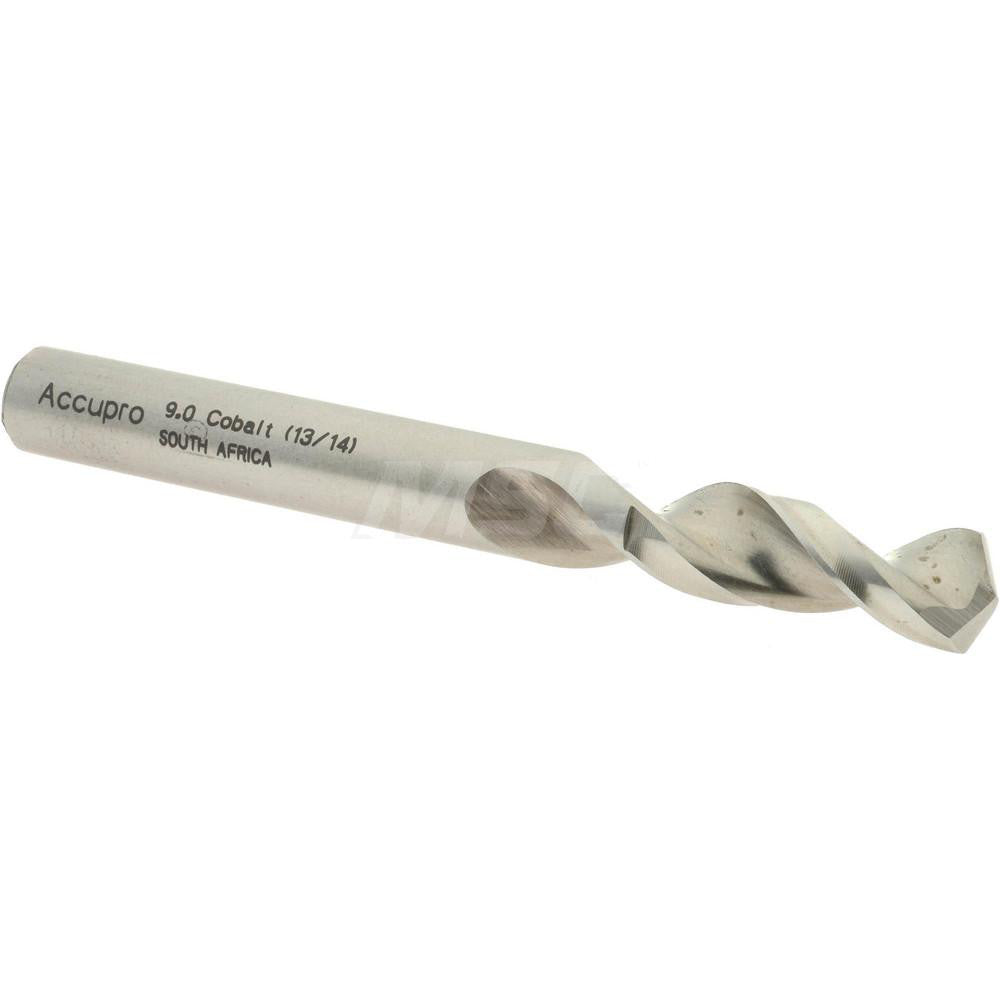 Accupro 1630900-AC Screw Machine Length Drill Bit 0.3543" Dia, 130 &deg Point, Cobalt