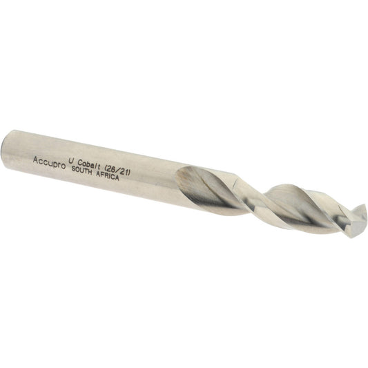 Accupro 1630935-AC Screw Machine Length Drill Bit 0.368" Dia, 130 &deg, Cobalt
