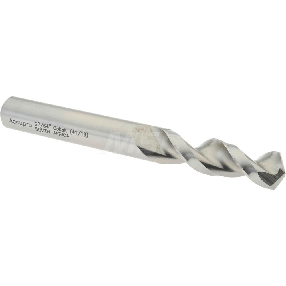 Accupro 1631072-AC Screw Machine Length Drill Bit 0.42" Dia, 130 &deg, Cobalt