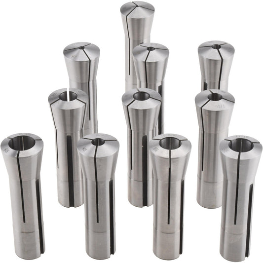 Value Collection 231-0011 Collet Set 11 Pc, 1/8 to 3/4" Capacity
