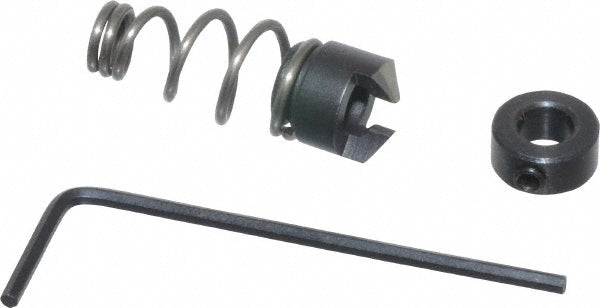 Burr-Bit TBB-00020800 #10" Tap Compatibility, 11/64" Collar Thickness, 1-1/16" Relaxed Length, 2 Tap Flutes, Deburring Tap Attachment