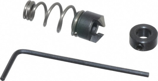 Burr-Bit TBB-00020800 #10" Tap Compatibility, 11/64" Collar Thickness, 1-1/16" Relaxed Length, 2 Tap Flutes, Deburring Tap Attachment