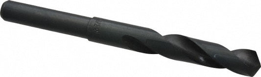 Value Collection 01340371 Reduced Shank Drill Bit 37/64'' Dia, 1/2'' Shank Dia, 118 °, High Speed Steel