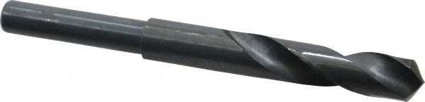 Value Collection 01340405 Reduced Shank Drill Bit 5/8'' Dia, 1/2'' Shank Dia, 118 °, High Speed Steel
