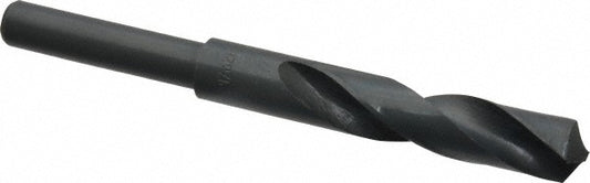 Value Collection 01340421 Reduced Shank Drill Bit 21/32'' Dia, 1/2'' Shank Dia, 118 °, High Speed Steel