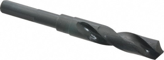 Value Collection 01340439 Reduced Shank Drill Bit 43/64'' Dia, 1/2'' Shank Dia, 118 °, High Speed Steel