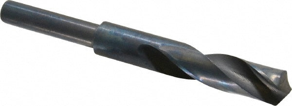 Value Collection 01340454 Reduced Shank Drill Bit 45/64'' Dia, 1/2'' Shank Dia, 118 °, High Speed Steel