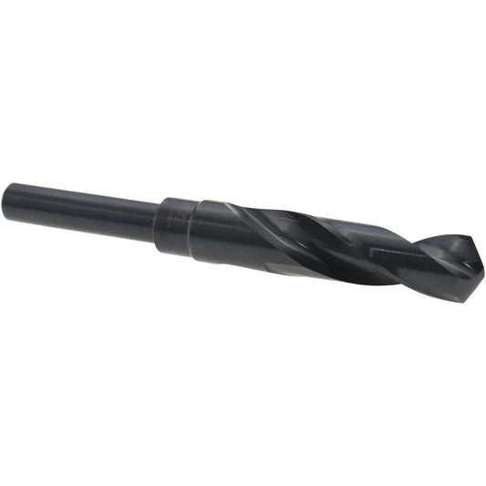 Value Collection 01340496 Reduced Shank Drill Bit 49/64'' Dia, 1/2'' Shank Dia, 118 °, High Speed Steel