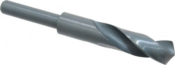 Value Collection 01340504 Reduced Shank Drill Bit 25/32'' Dia, 1/2'' Shank Dia, 118 °, High Speed Steel