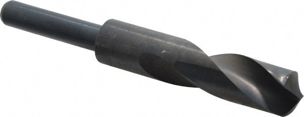 Value Collection 01340546 Reduced Shank Drill Bit 27/32'' Dia, 1/2'' Shank Dia, 118 °, High Speed Steel