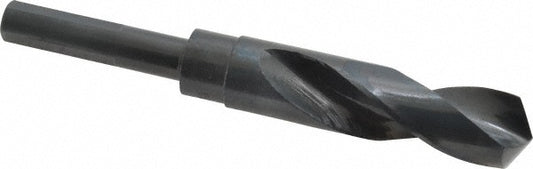 Value Collection 01340553 Reduced Shank Drill Bit 55/64'' Dia, 1/2'' Shank Dia, 118 °, High Speed Steel
