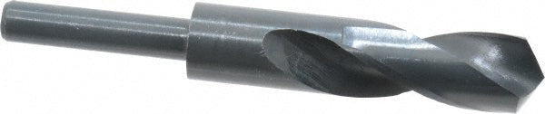 Value Collection 01340595 Reduced Shank Drill Bit 59/64'' Dia, 1/2'' Shank Dia, 118 °, High Speed Steel