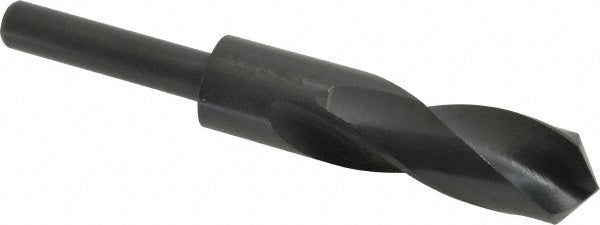 Value Collection 01340611 Reduced Shank Drill Bit 61/64'' Dia, 1/2'' Shank Dia, 118 °, High Speed Steel