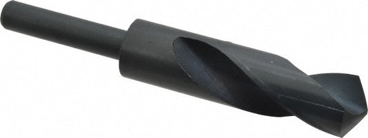 Value Collection 01340637 Reduced Shank Drill Bit 63/64'' Dia, 1/2'' Shank Dia, 118 °, High Speed Steel