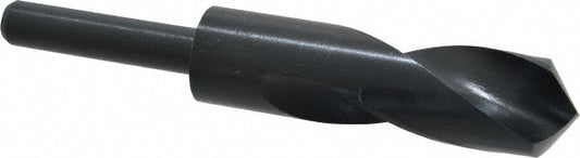 Value Collection 01341023 Reduced Shank Drill Bit 1-1/32'' Dia, 1/2'' Shank Dia, 118 °, High Speed Steel