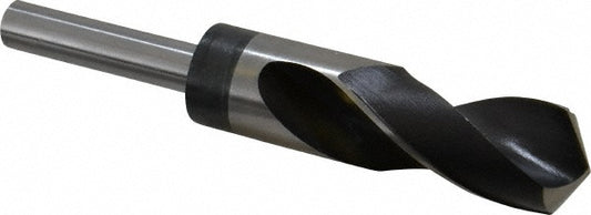 Value Collection 01341031 Reduced Shank Drill Bit 1-3/64'' Dia, 1/2'' Shank Dia, 118 °, High Speed Steel