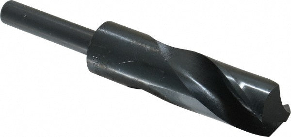 Value Collection 01341049 Reduced Shank Drill Bit 1-1/16'' Dia, 1/2'' Shank Dia, 118 °, High Speed Steel