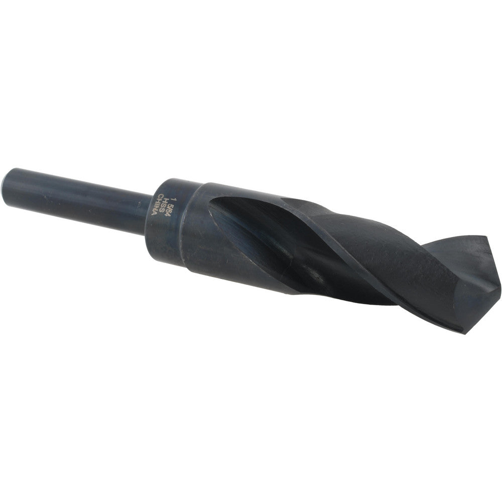 Value Collection 01341056 Reduced Shank Drill Bit 1-5/64'' Dia, 1/2'' Shank Dia, 118 °, High Speed Steel
