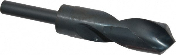 Value Collection 01341072 Reduced Shank Drill Bit 1-7/64'' Dia, 1/2'' Shank Dia, 118 °, High Speed Steel