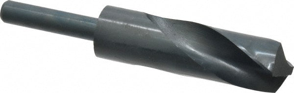Value Collection 01341080 Reduced Shank Drill Bit 1-1/8'' Dia, 1/2'' Shank Dia, 118 °, High Speed Steel