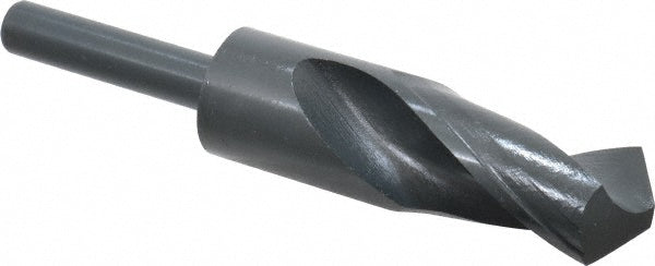 Value Collection 01341106 Reduced Shank Drill Bit 1-5/32'' Dia, 1/2'' Shank Dia, 118 °, High Speed Steel
