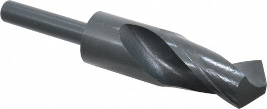 Value Collection 01341106 Reduced Shank Drill Bit 1-5/32'' Dia, 1/2'' Shank Dia, 118 °, High Speed Steel