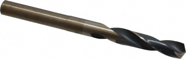 Value Collection 01343334 Reduced Shank Drill Bit 33/64'' Dia, 1/2'' Shank Dia, 118 °, Cobalt