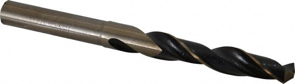 Value Collection 01343342 Reduced Shank Drill Bit 17/32'' Dia, 1/2'' Shank Dia, 118 °, Cobalt