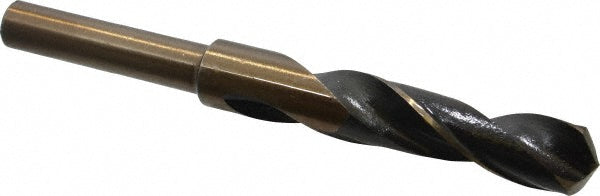 Value Collection 01343441 Reduced Shank Drill Bit 11/16'' Dia, 1/2'' Shank Dia, 118 °, Cobalt
