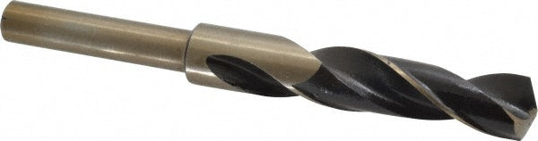 Value Collection 01343466 Reduced Shank Drill Bit 23/32'' Dia, 1/2'' Shank Dia, 118 °, Cobalt