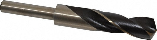Value Collection 01343557 Reduced Shank Drill Bit 55/64'' Dia, 1/2'' Shank Dia, 118 °, Cobalt