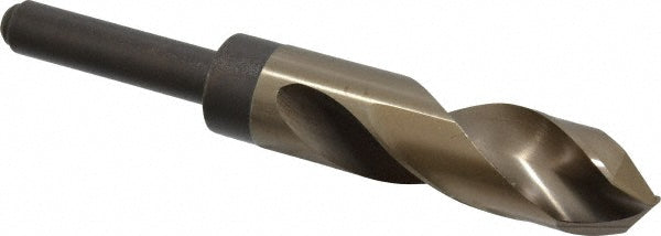 Value Collection 01343607 Reduced Shank Drill Bit 15/16'' Dia, 1/2'' Shank Dia, 118 °, Cobalt