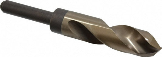 Value Collection 01343607 Reduced Shank Drill Bit 15/16'' Dia, 1/2'' Shank Dia, 118 °, Cobalt
