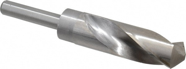 Value Collection 01344043 Reduced Shank Drill Bit 1-1/16'' Dia, 1/2'' Shank Dia, 118 °, Cobalt