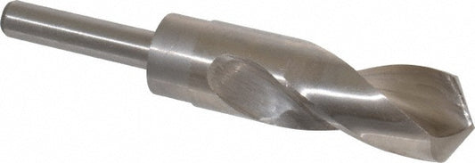 Value Collection 01344084 Reduced Shank Drill Bit 1-1/8'' Dia, 1/2'' Shank Dia, 118 °, Cobalt