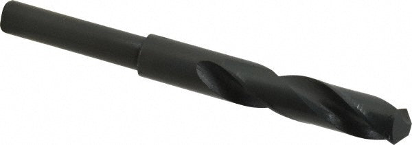 Value Collection 01344480 Reduced Shank Drill Bit 0.6496'' Dia, 1/2'' Shank Dia, 118 °, High Speed Steel