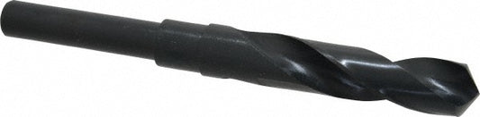 Value Collection 01344514 Reduced Shank Drill Bit 0.689'' Dia, 1/2'' Shank Dia, 118 °, High Speed Steel
