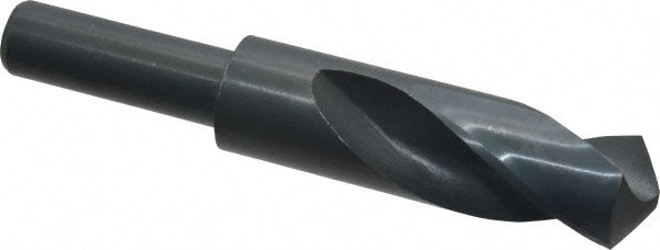 Value Collection 01346725 Reduced Shank Drill Bit 1-1/8'' Dia, 3/4'' Shank Dia, 118 °, High Speed Steel