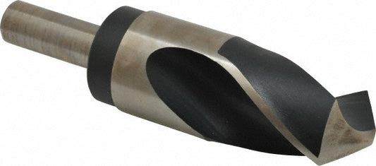 Value Collection 01346899 Reduced Shank Drill Bit 1-23/32'' Dia, 3/4'' Shank Dia, 118 °, High Speed Steel