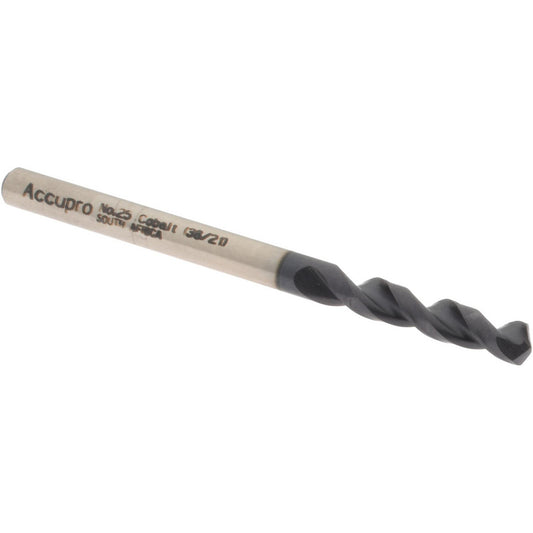 Accupro 1630379A-AC Screw Machine Length Drill Bit 0.1495" Dia, 130 &deg, Cobalt