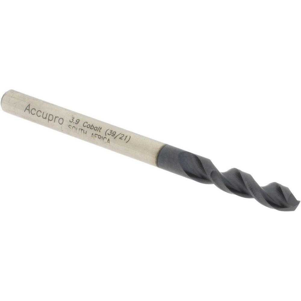 Accupro 1630390A-AC Screw Machine Length Drill Bit 0.1535" Dia, 130 &deg, Cobalt
