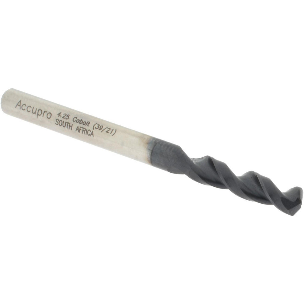 Accupro 1630425A-AC Screw Machine Length Drill Bit 0.1673" Dia, 130 &deg, Cobalt