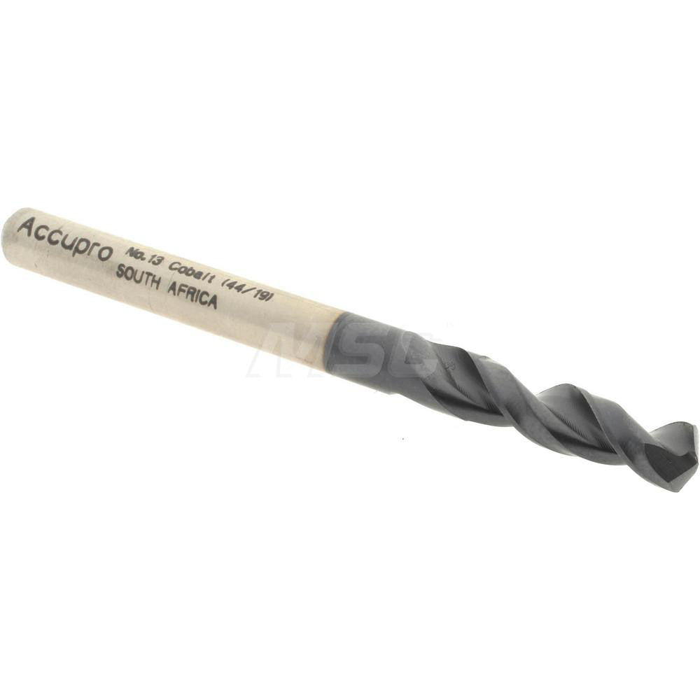 Accupro 1630469A-AC Screw Machine Length Drill Bit 0.185" Dia, 130 &deg, Cobalt